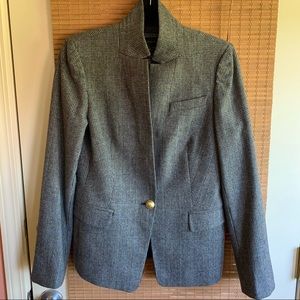 J.Crew Regent plaid wool blazer